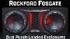 Rockford Fosgate Punch 12 800W 1-Ohm Single Loaded Vented Enclosure P2-1X12.