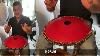 16 LotusDrum HANDCRAFTED in Austin, TX! Steel tongue drum Handpan Hank Tank