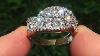 5 Carat Natural Band Set Diamond Ring Vvs1 Ladies 14 Kt White Gold Colorless